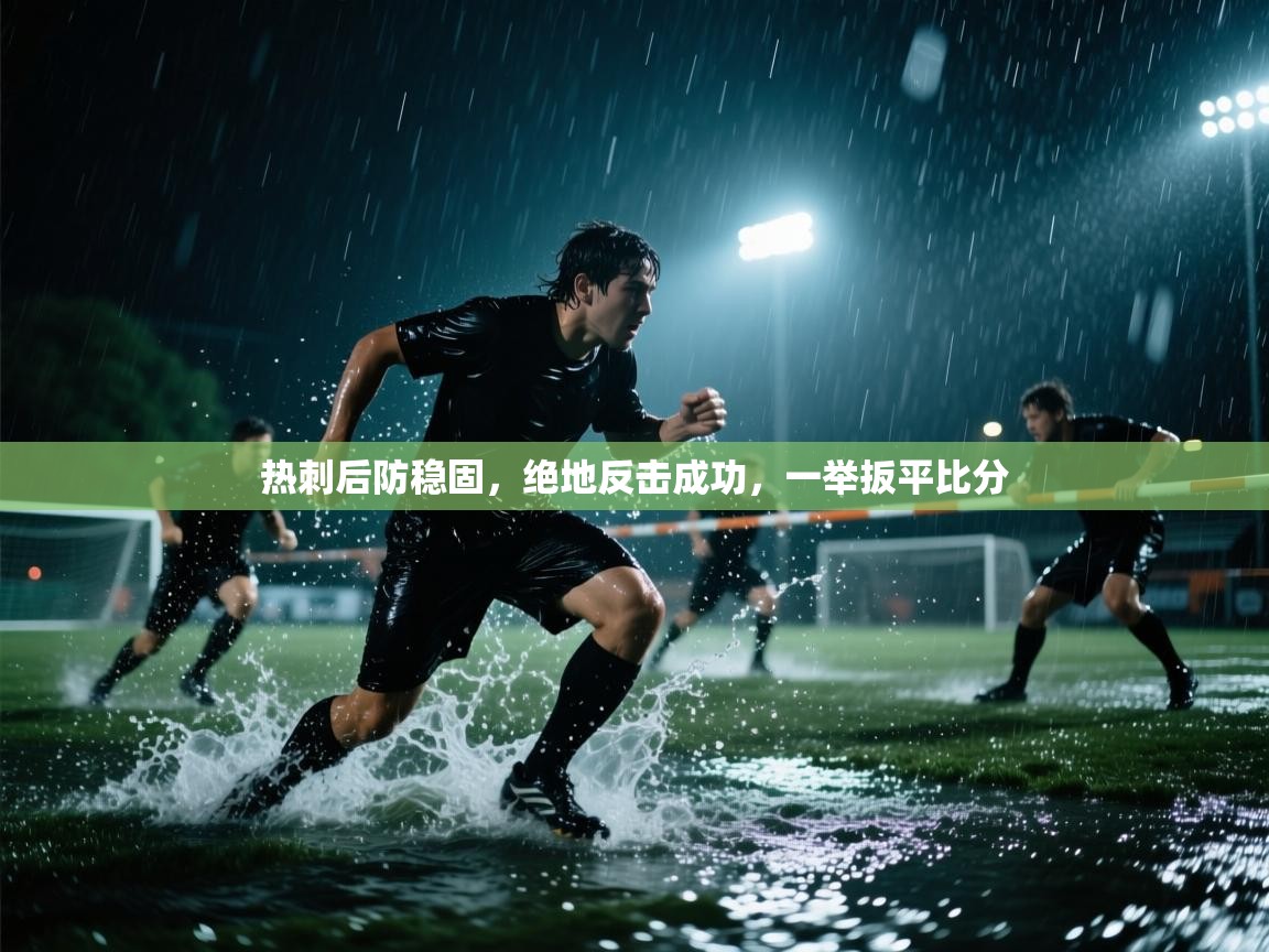 热刺后防稳固,绝地反击成功,一举扳平比分